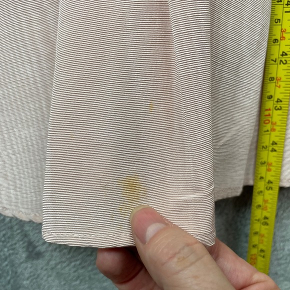 SCOTT McCLINTOCK midi dress 10 tag Pink Pearl Buttons lace cocktail tea wedding - Picture 8 of 14